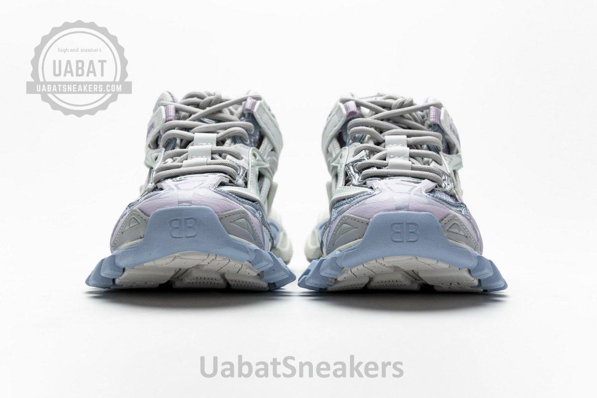 568615 W2GN3 9045 Blenciaga Track 2 Sneaker White Light Blue - Image 5