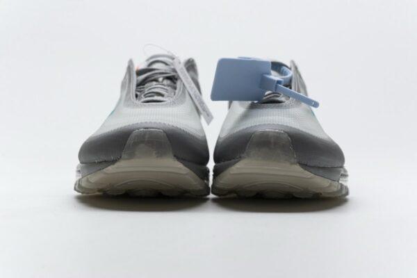 AJ4585-101 Off-White x Nike Air Max 97 Wlolf Grey Menta - Image 5