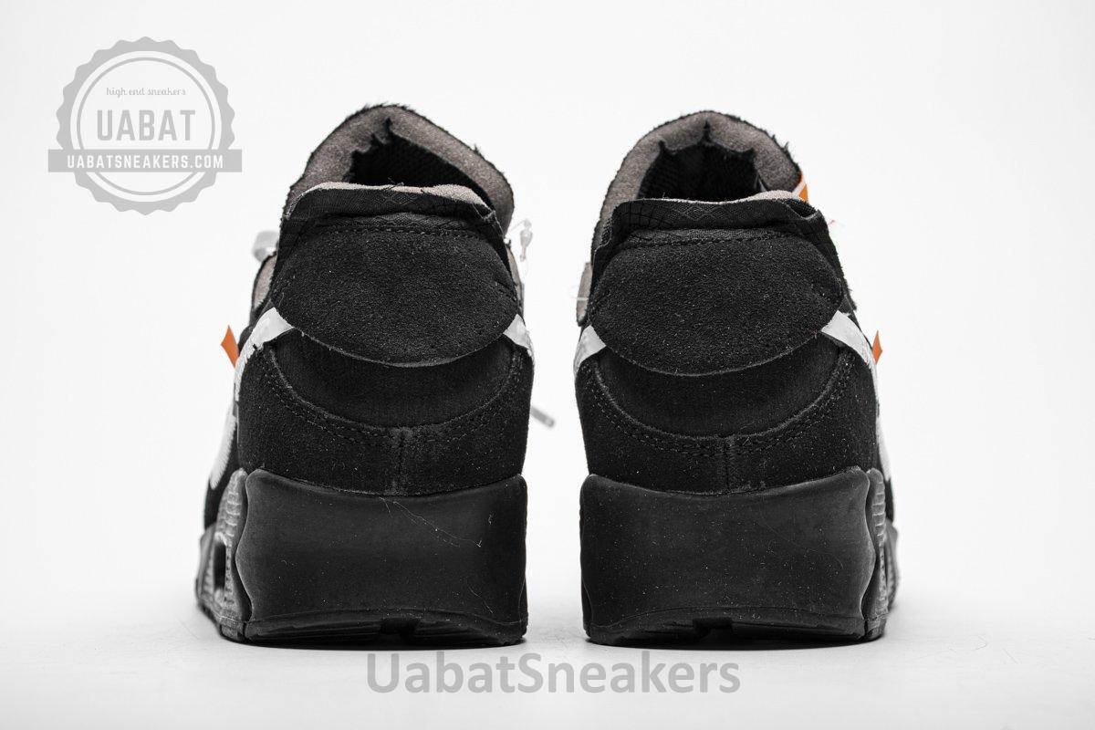 AA7293-001 Off-White x Nike Air Max 90 “All Black” - Image 6