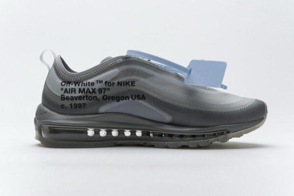 AJ4585-101 Off-White x Nike Air Max 97 Wlolf Grey Menta - Image 10