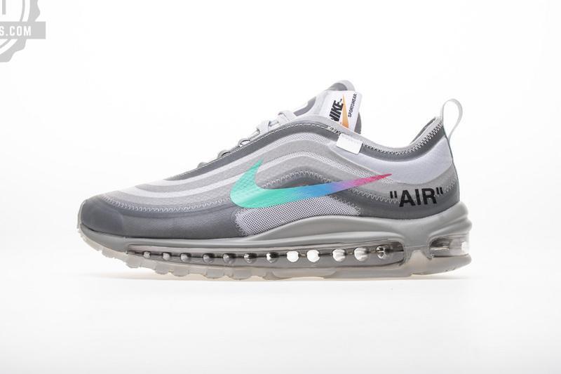 OFF WHITE X Nike Air Max 97 “Wolf Grey Menta” AJ4585-012