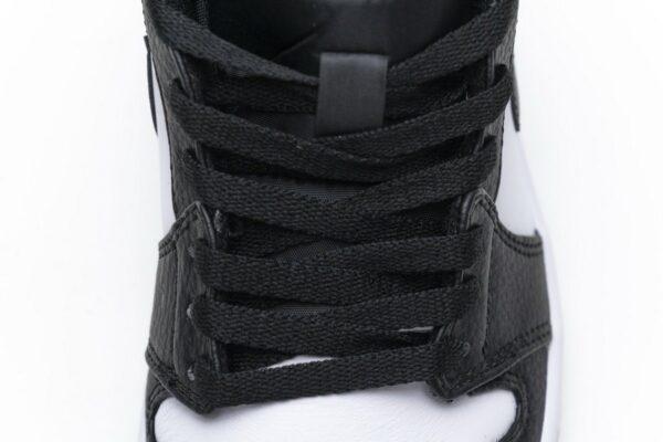 BQ6931-100 Air Jordan 1 Mid GS Black Toe - Image 8