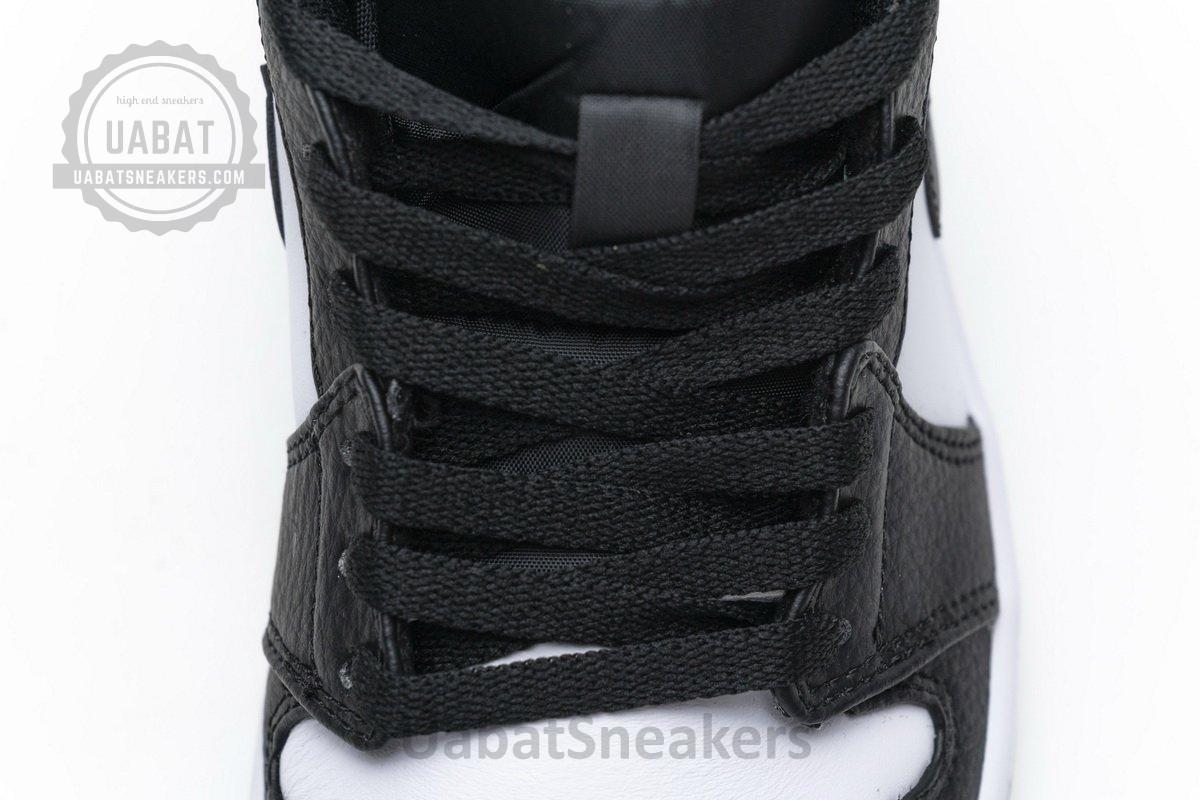 BQ6931-100 Air Jordan 1 Mid GS Black Toe - Image 8