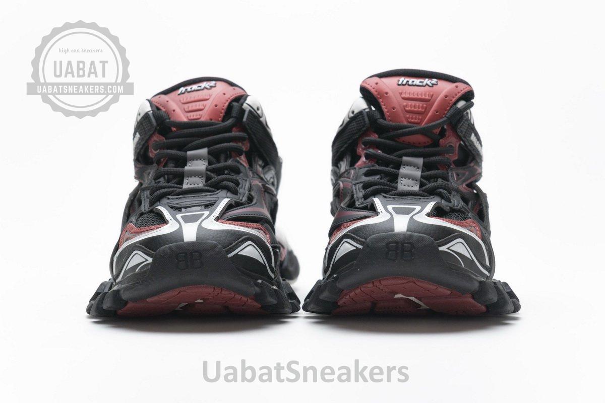 568615 W2GN3 6000 Blenciaga Track 2 Sneaker Burgundy - Image 5
