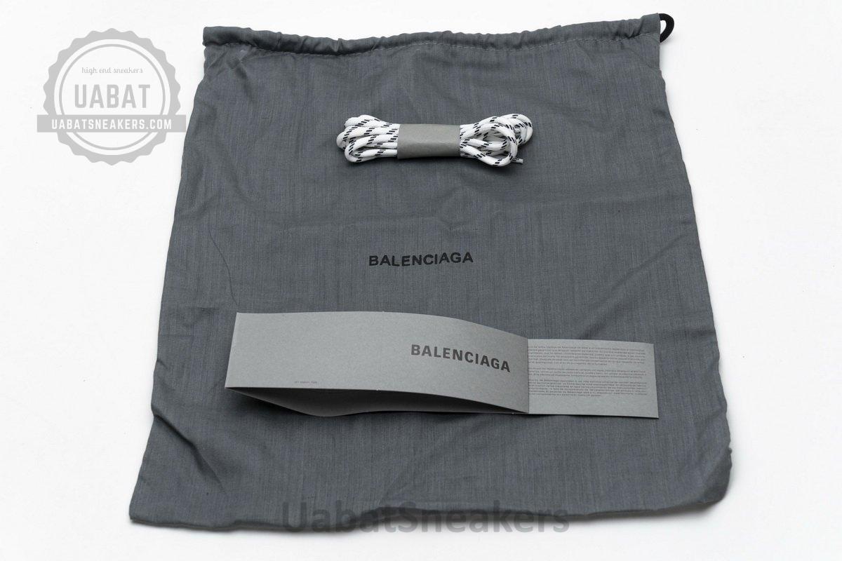 544351 W09E1 1331 Balenciaga Triple S White Green - Image 12