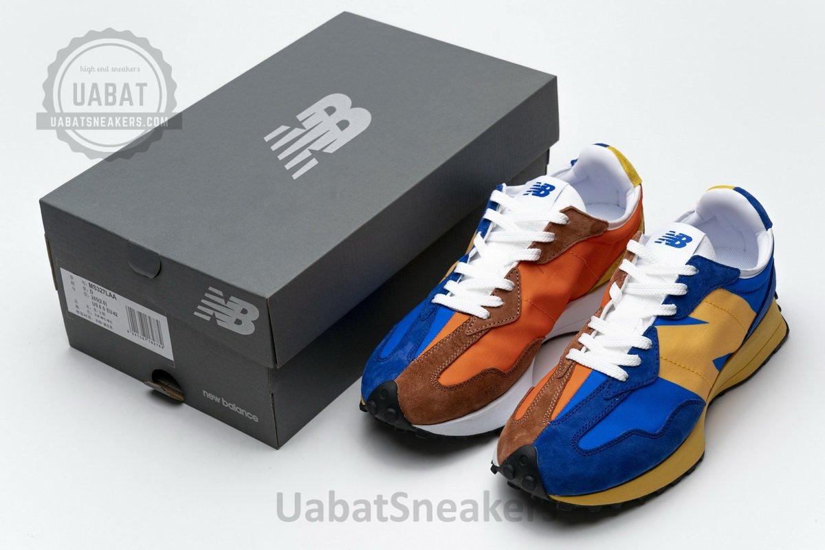 MS327LAA New Balance Blue Orange - Image 3