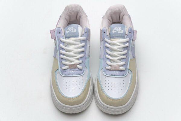 CI0919-106 Womens Air Force 1 Shadow White Ghost - Image 4