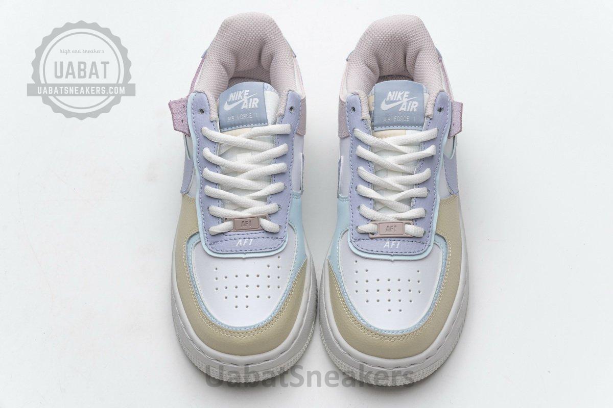 CI0919-106 Womens Air Force 1 Shadow White Ghost - Image 4
