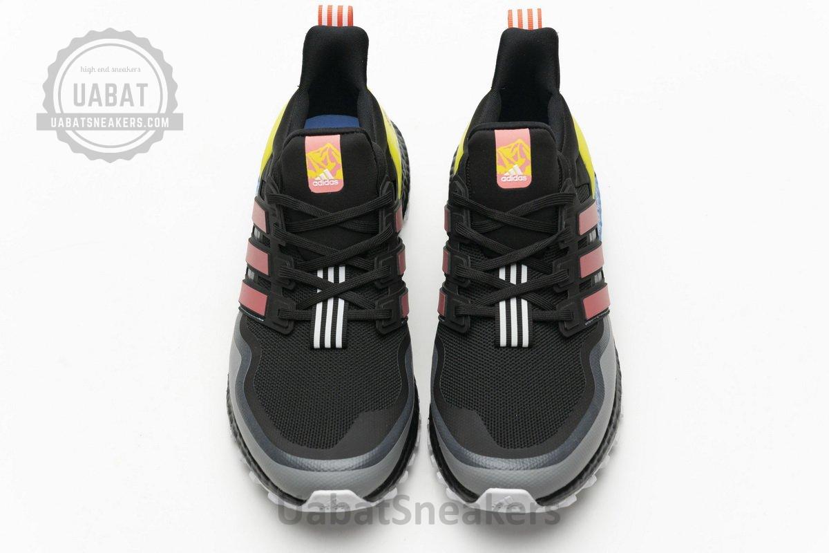 EG8097 adidas Ultra Boost All Terrain Core Black and Red - Image 5