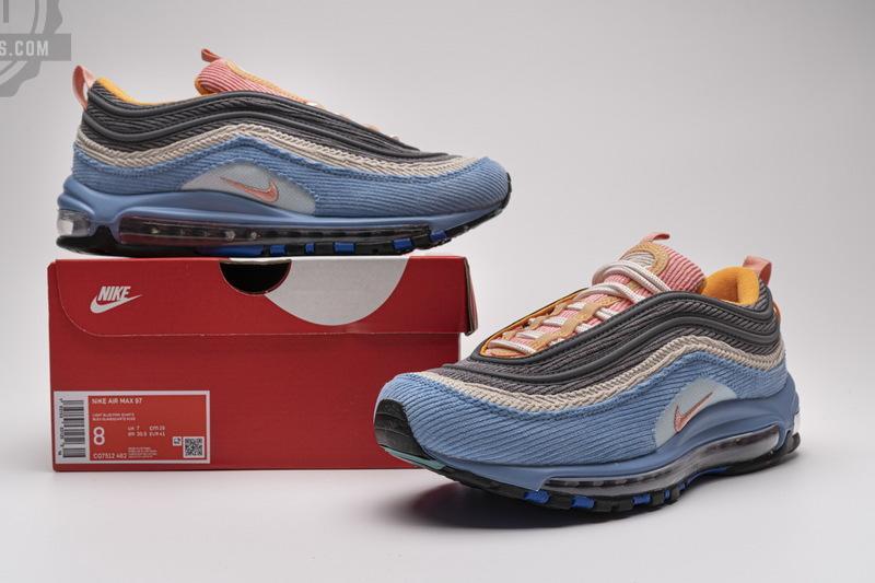 CQ7512-462 Nike Air Max 97 “Corduroy Light Blue” - Image 9