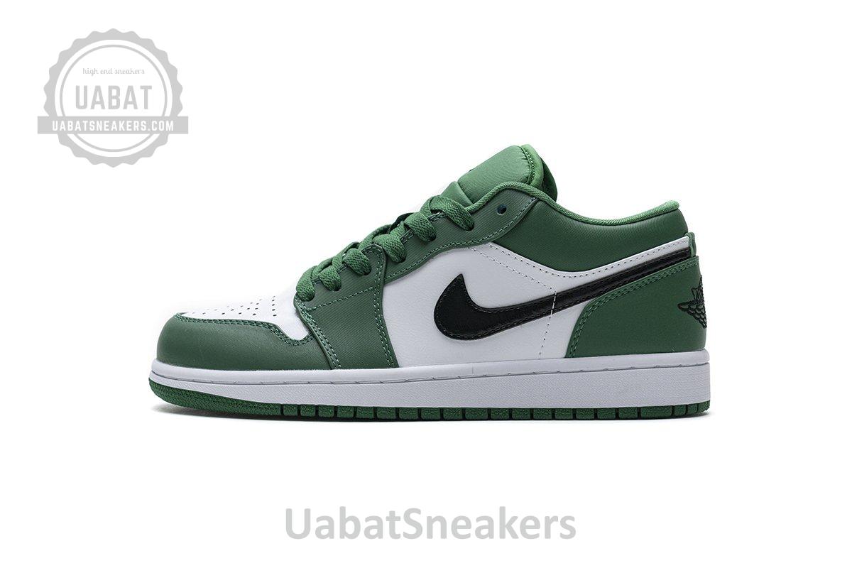 553558-301 Air Jordan 1 Low Pine Green