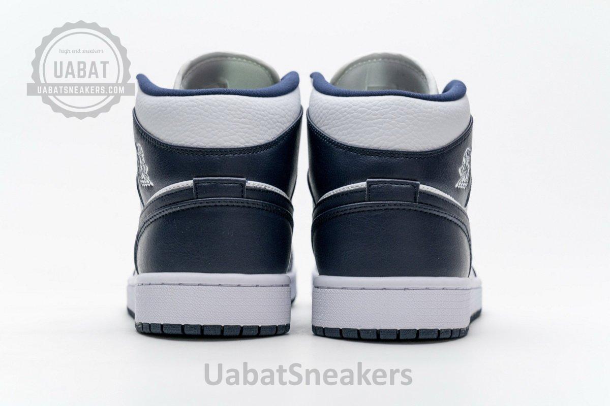 554724-174 Air Jordan 1 Mid Obsidian - Image 8