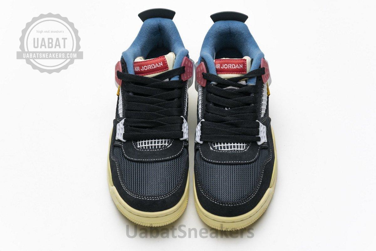 DC9533-001 Union LA x Air Jordan 4 Retro SP Off Noir Black - Image 4