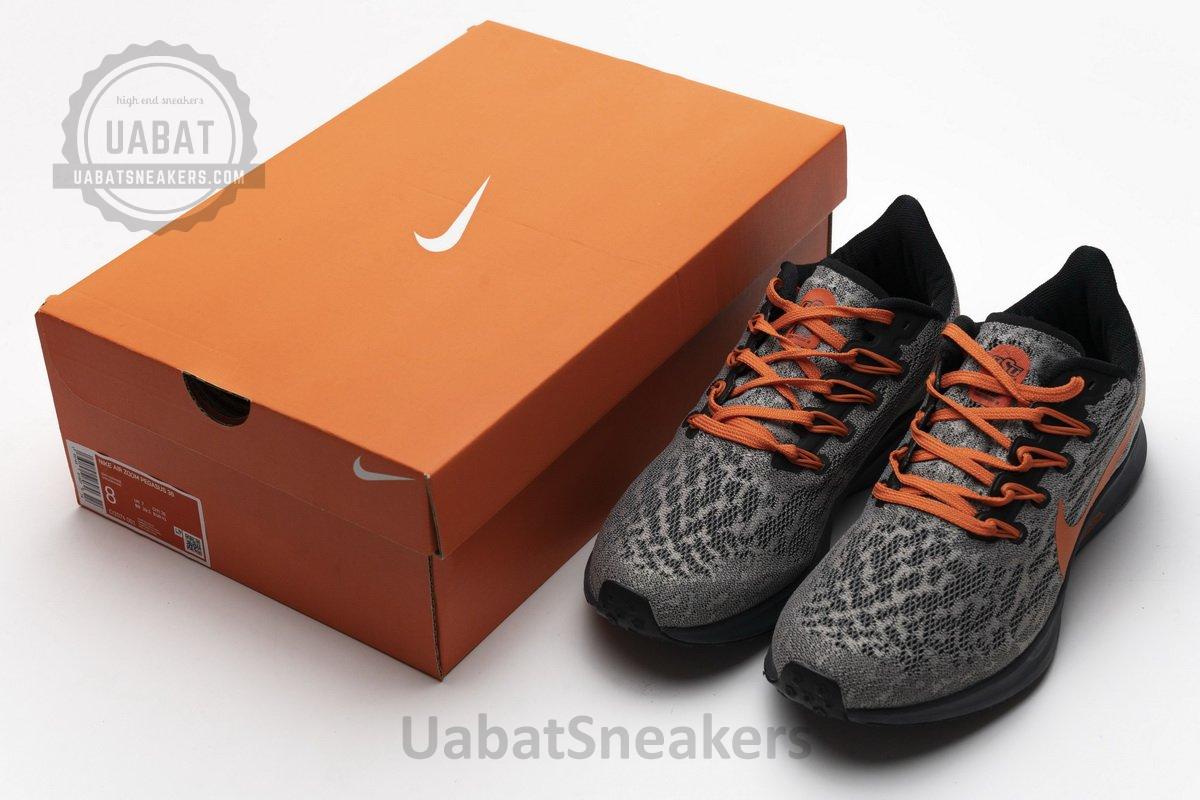 CI2074-001 Nike Air Zoom Pegasus 36 Grey Orange - Image 3