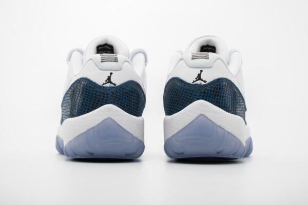 Air Jordan 11 Low “Navy Blue Snakeskin”CD6846-102 - Image 3