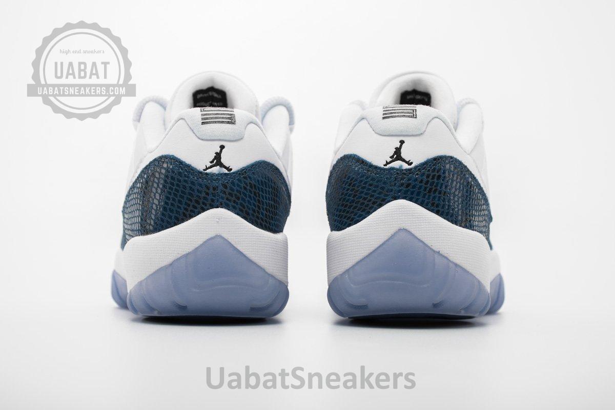 Air Jordan 11 Low “Navy Blue Snakeskin”CD6846-102 - Image 3