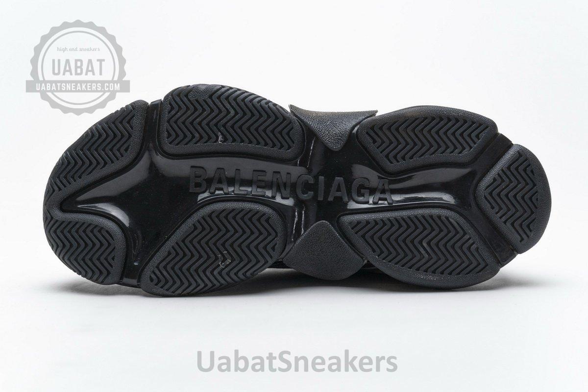 524039 W09E1 2021 Balenciaga Triple S Letter Black - Image 8