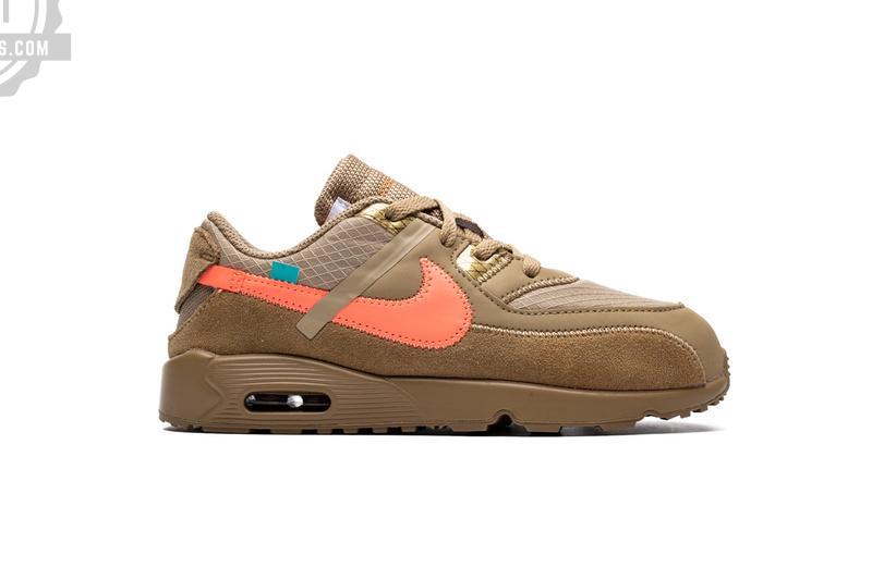 OFF-WHITE x Nike Air Max 90 BT“Desert Ore”BV0852-200 - Image 7