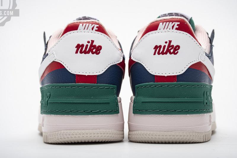 CI0919-400 WMNS Nike Air Force 1 Shadow Mystic Navy - Image 6