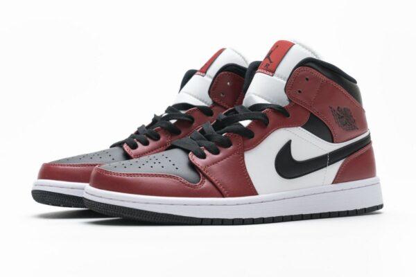 554725-069 Air Jordan 1 Mid Gym Red - Image 7