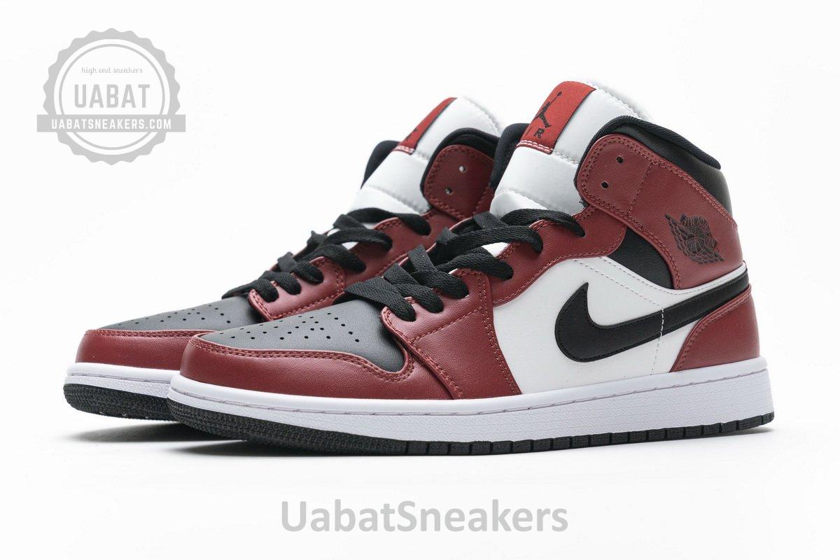 554725-069 Air Jordan 1 Mid Gym Red - Image 7