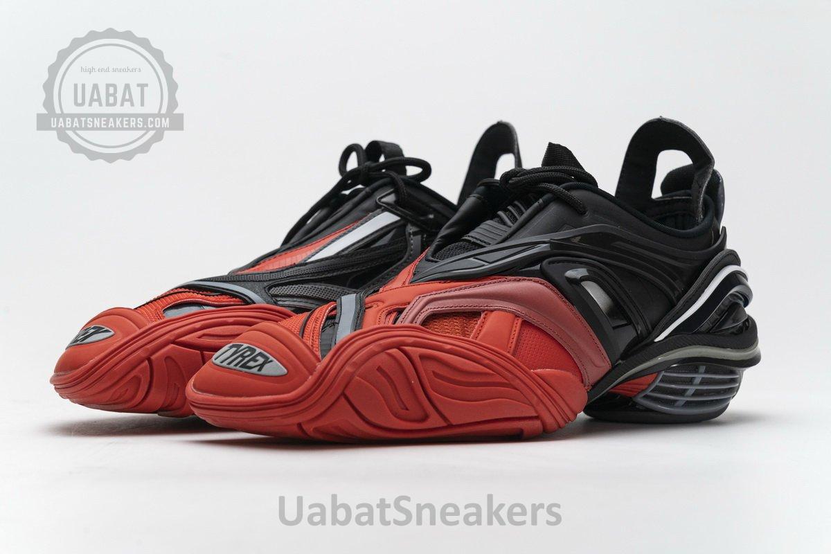 Balenciaga Tyrex 5.0 Sneaker Black Red - Image 6