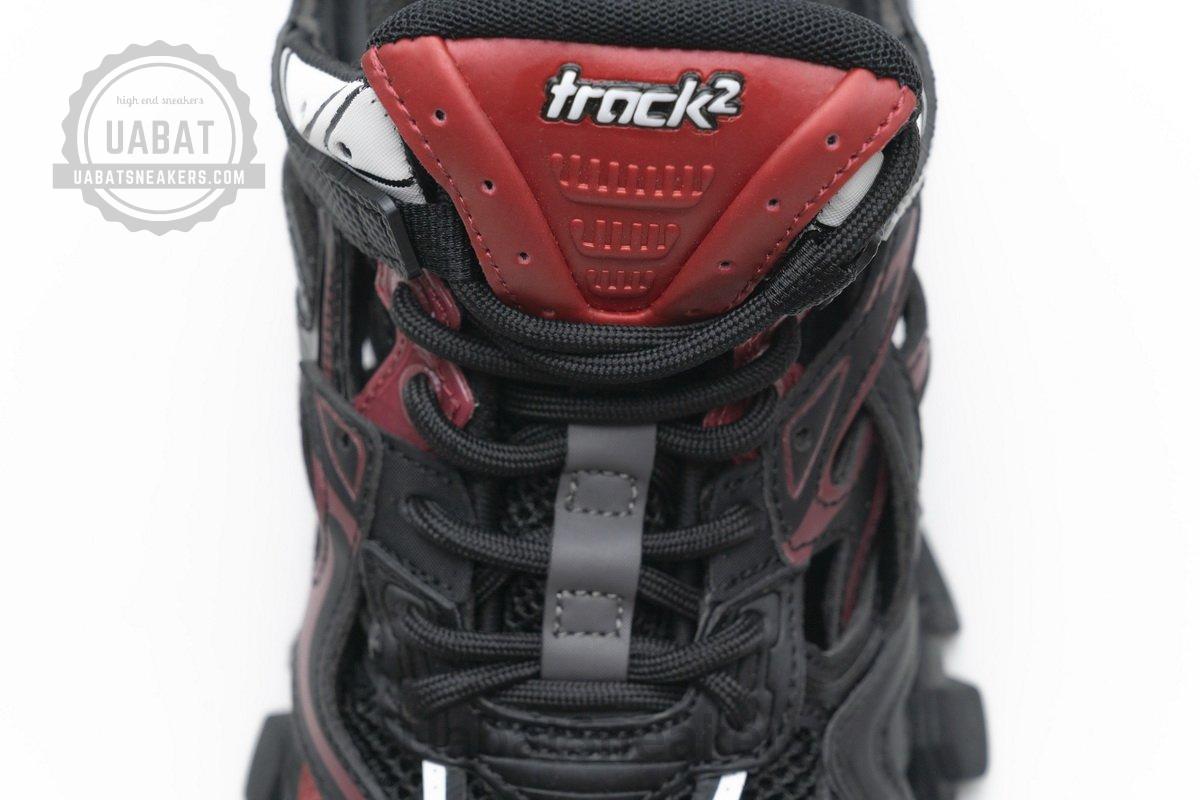568615 W2GN3 6000 Blenciaga Track 2 Sneaker Burgundy - Image 8