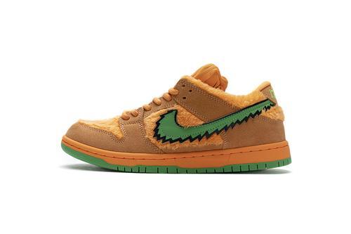 CJ5378-800 Grateful Dead x Nike SB Dunk Low Pro QS“ Orange Bear”