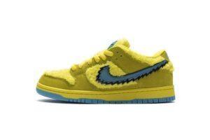 CJ5378-700  Grateful Dead x Nike SB Dunk Low“ Yellow Bear”