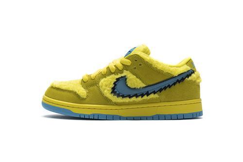 CJ5378-700 Grateful Dead x Nike SB Dunk Low“ Yellow Bear”