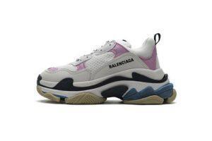 541624 W06E2 7352 Balenciaga Triple S Blue Pink