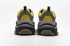 490672 W09O5 1027 Balenciaga Triple S Grey Yellow - Image 5