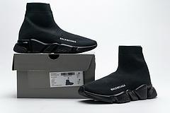 Balenciaga Speed Clear Sole Sneaker Black - Image 3
