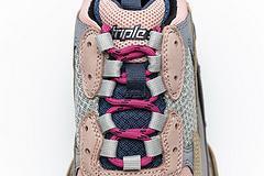 490672 W09O5 1036 Balenciaga Triple S Grey Pink - Image 4