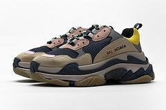 490672 W09O5 1027 Balenciaga Triple S Grey Yellow - Image 6