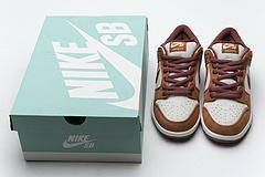 BQ6817-202 Nike SB Dunk Low Pro Dark Russet Cedar - Image 4