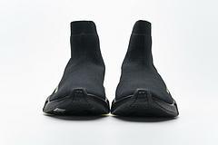 Balenciaga Speed Clear Sole Sneaker Black Yellow Fluo - Image 3