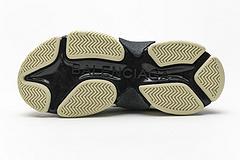 490672 W09O5 1005 Balenciaga Triple S Black Blue Violet - Image 4