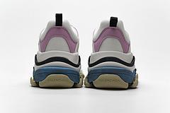 541624 W06E2 7352 Balenciaga Triple S Blue Pink - Image 3