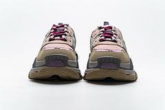 490672 W09O5 1036 Balenciaga Triple S Grey Pink - Image 2