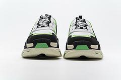 483513 W06E1 1008 Balenciaga Triple S White Green - Image 10