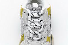 483513 W06E2 6890 Balenciaga Triple S White Yellow - Image 5