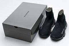 Balenciaga Speed Clear Sole Sneaker Black - Image 2