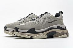 584088 W09O1 1900 Balenciaga Triple S Silvery - Image 4
