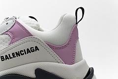 541624 W06E2 7352 Balenciaga Triple S Blue Pink - Image 6