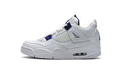CT8527-115 Air Jordan 4 Retro “Metallic Purple”