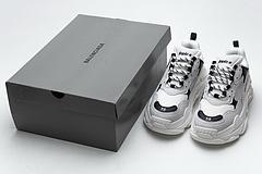 584088 W06E2 1769 Balenciaga Triple S Black Grey - Image 2