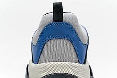 541624 W06E2 7080 Balenciaga Triple S Black Grey Blue - Image 3