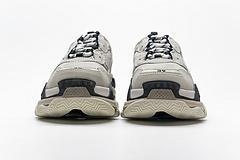 584088 W09O1 1900 Balenciaga Triple S Silvery - Image 2