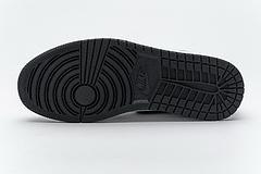 555088-126 Air Jordan 1 High Smoke Grey Red - Image 9